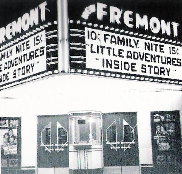 New Fremont Theatre - Old Photo From Jack Miller (newer photo)